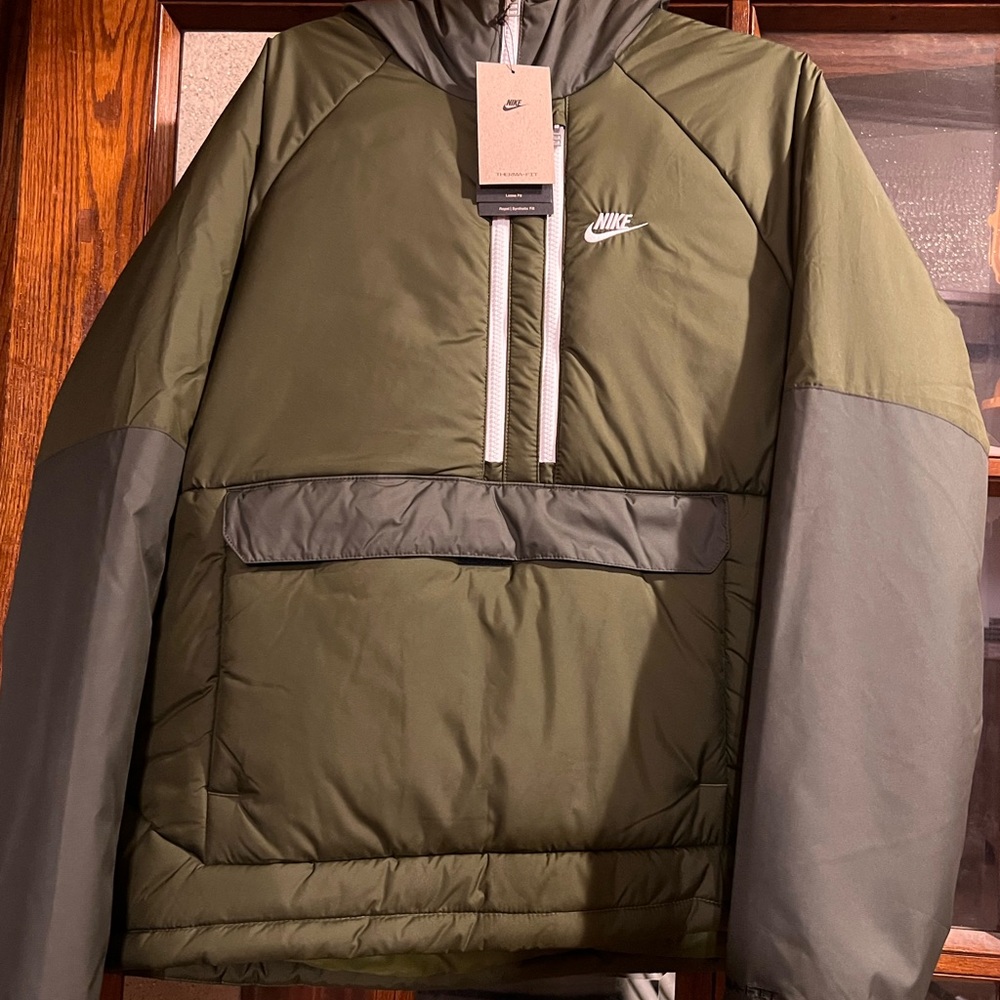 Green Nike coat